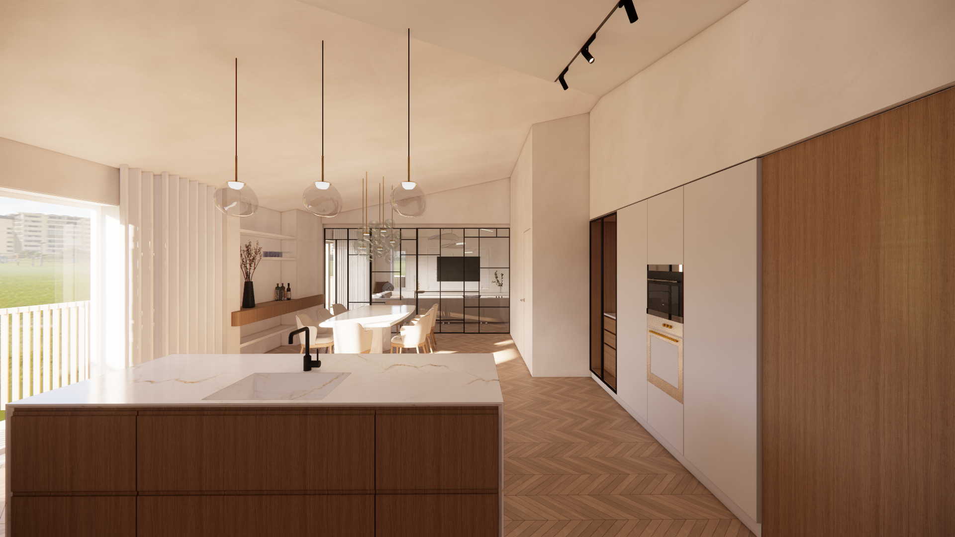 Render Grafico Cucina