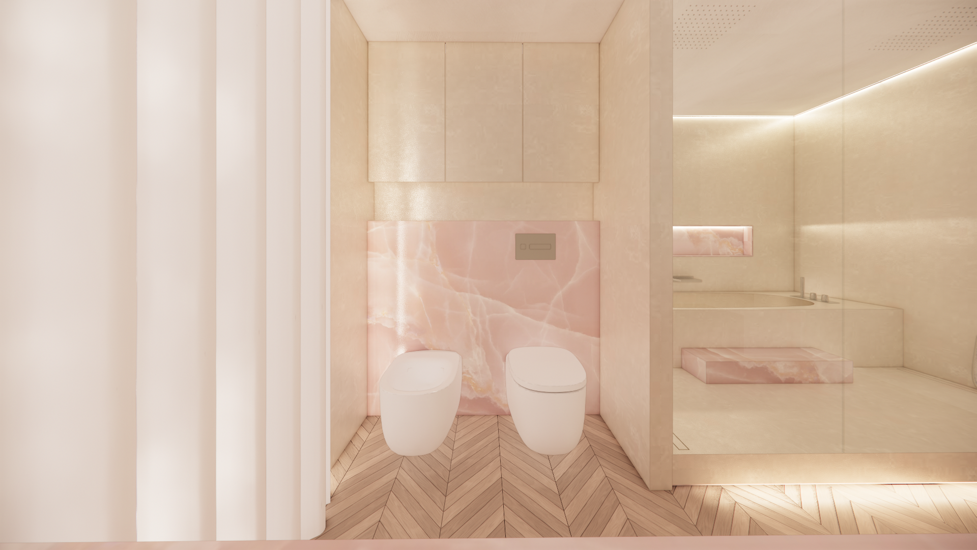 Render toilet
